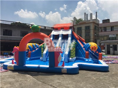 Giant Inflatable Water Park,Jungle House Water Park For Sale BY-AWP-008
